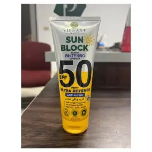 Vibrant Sun Block Whitening Complex SPF50