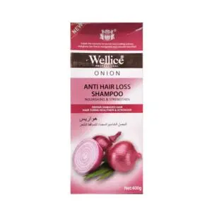Wellice Onion Anti Hiar Loss Shampoo (400gm)