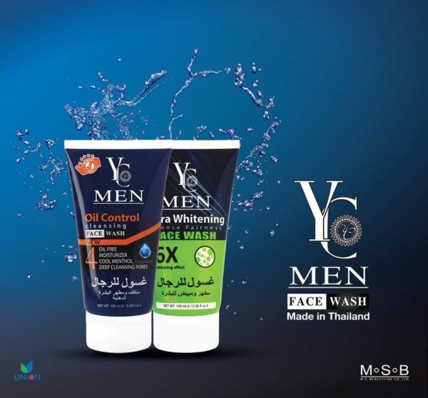 YC Men Cleansing Face Wash (100ml) Combo Pack