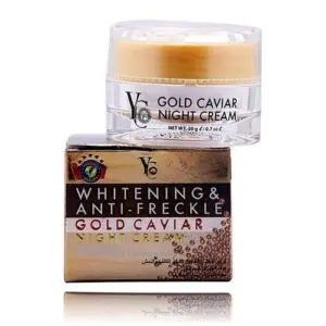 YC Whitening & Anti Freckle Gold Caviar Night Cream (20gm)