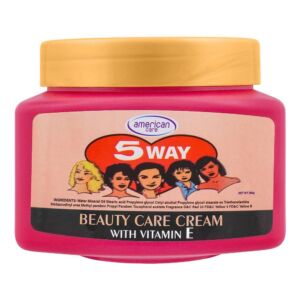 American Care 5 Way Beauty Care Cream With Vitamin E (250gm)