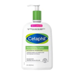 Cetaphil Moisturizing Lotion, Dry To Normal & Sensitive Skin (591ml)
