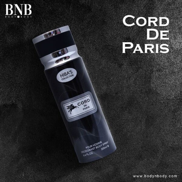 Hibas Collection Cord De Paris Body Spray (200ml)