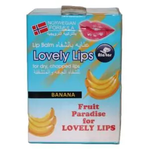 Lovely Lips Banana Lip Balm Complete Box