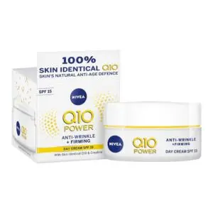 Nivea Q10 Power Anti-Wrinkle + Firming SPF 15 Day Cream (50ml)