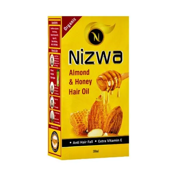 Nizwa Gold Almond & Honey Hair Oil (200ml)