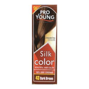 Pro Young Silk Color 43 Dark Brown