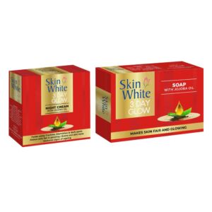 Skin White 3 Day Glow Night Cream & Soap (Deal)