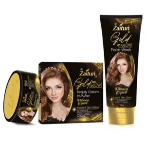 Zaitun 24K Gold Beauty Cream With Face Wash (Deal)