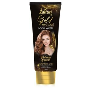 Zaitun 24K Gold HD Glow Face Wash (75ml)