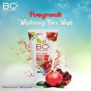 BC+ Whitening Face Wash Pomegranate (120ml)