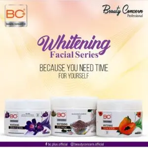 BC+ Whitening Facial Combination 2 (500gm Each)