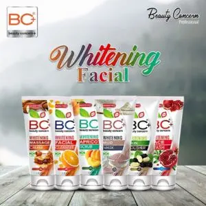 BC+ Whitening Facial Kit (120ml Each) Pack of 6