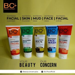 BC+ Whitening Facial Kit (200ml Each) Pack of 5