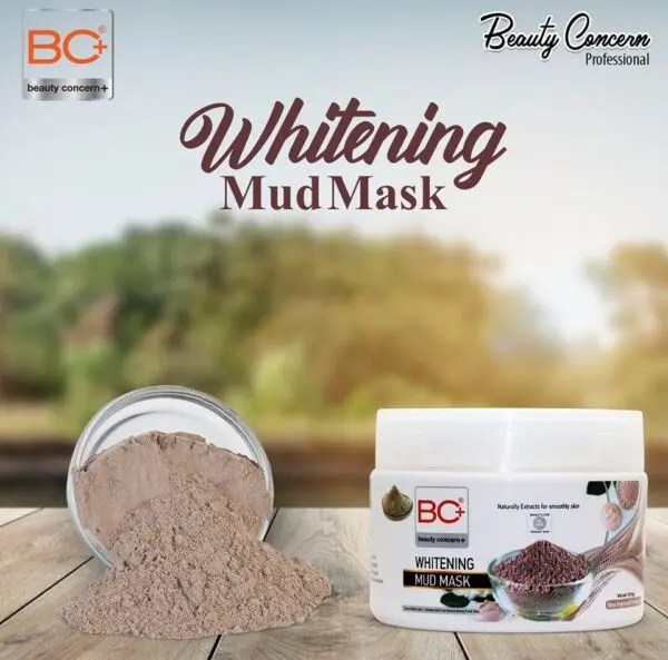 BC+ Whitening Mud Mask (500gm)
