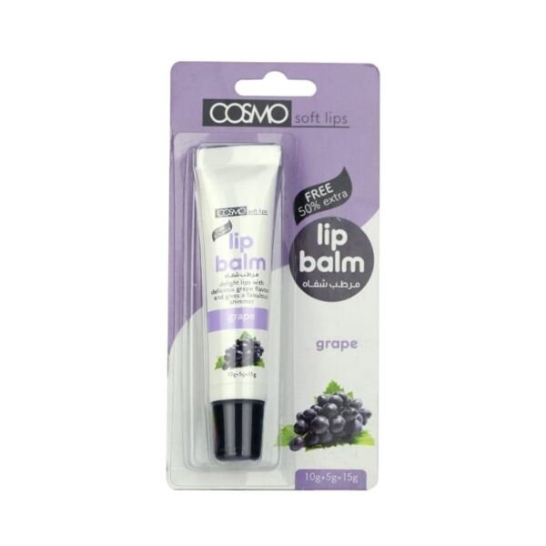 Cosmo Soft Lips Lip Balm Grape (15gm)