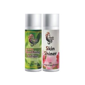 Double White Soothing Lotion & Skin Shiner (120ml Each)
