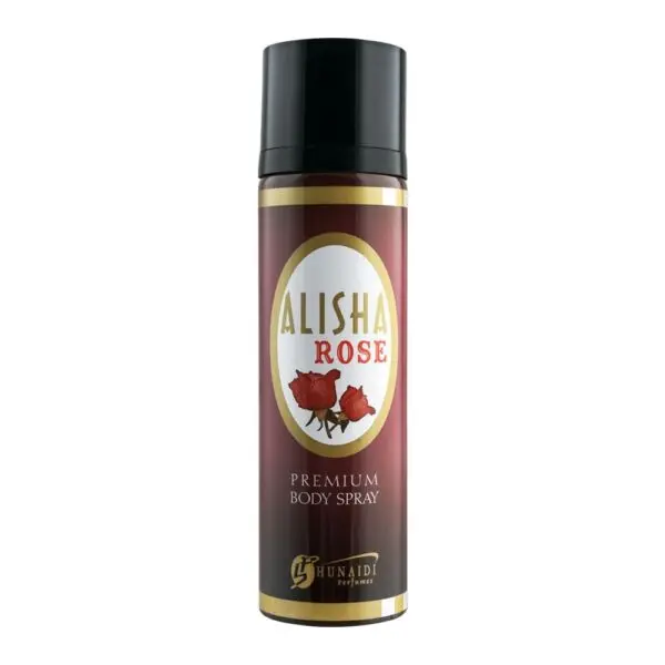 Hunaidi Alisha Rose Premium Body Spray (125ml)