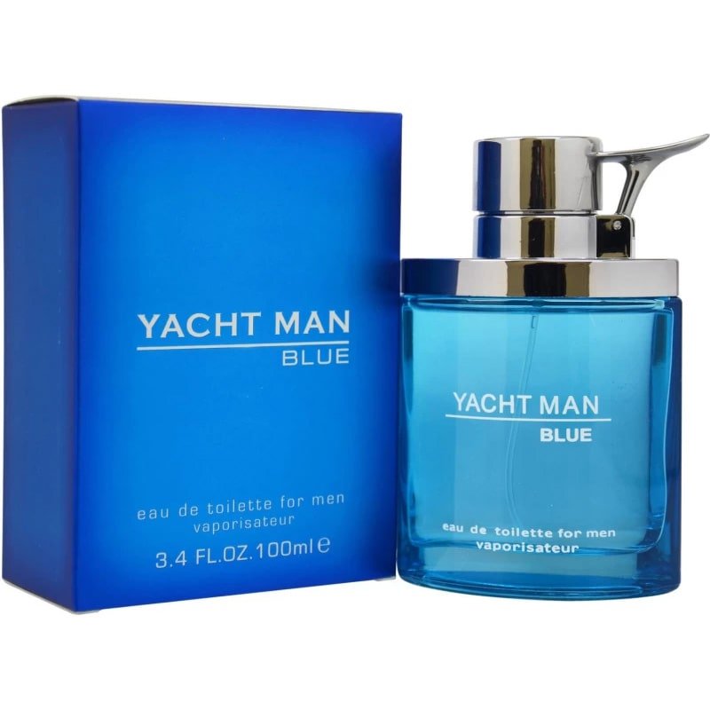 Yacht Man Blue Perfume (100ml) – Trynow.pk