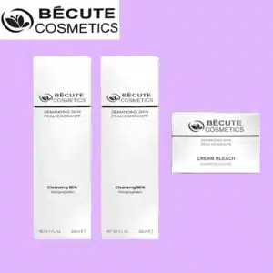 BUY 2 Becute Cosmetics Cleansing Milk (200ml) + FREE Bleach Cream (28gm)