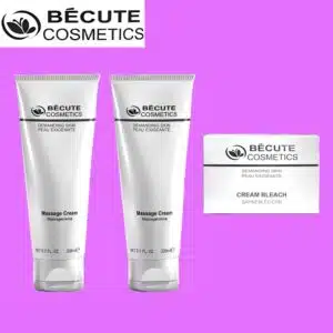 BUY 2 Becute Cosmetics Massage Cream (200ml) + FREE Bleach Cream (28gm)