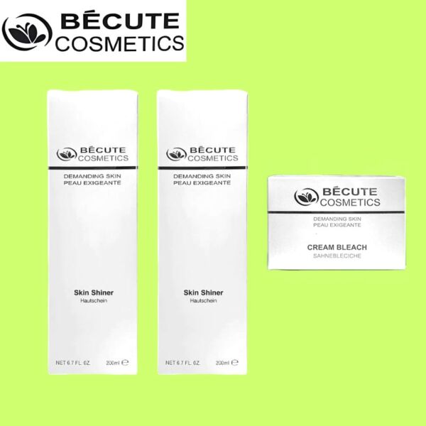 BUY 2 Becute Cosmetics Skin Shiner (200ml) + FREE Bleach Cream (28gm)