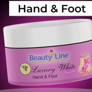 Beauty Line Luxury White Hand & Foot Scrub (75gm)