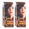 Coloron Permanent Hair Dye #10 (Chocolate Honey Brown) Combo Pack