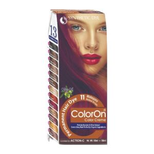 Coloron Permanent Hair Dye #11 (Mahogany Medium Brown)