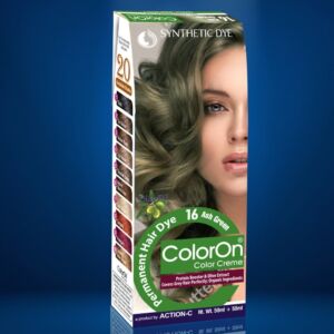 Coloron Permanent Hair Dye #16 (Ash Green)