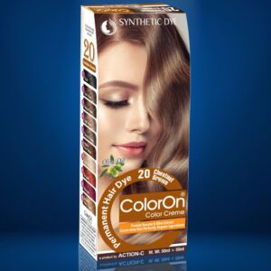 Coloron Permanent Hair Dye #20 (Chestnut Brown)