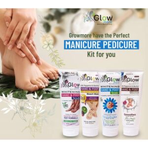 Glow More Manicure & Pedicure Kit Pack of 4 (200ml Each)
