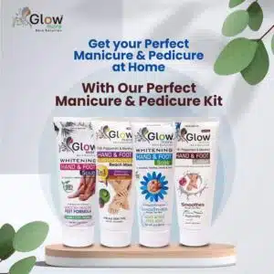 Glow More Manicure & Pedicure Kit Pack of 4 (200ml)