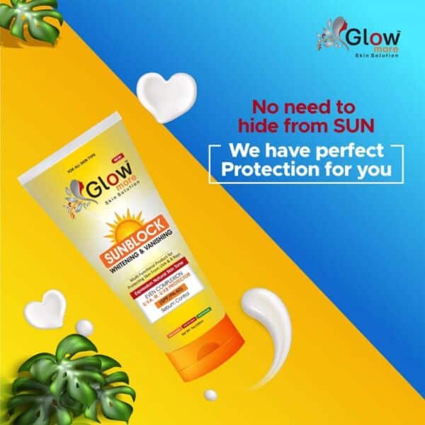 Glow More Sunblock Whitening & Vanishing (200ml)