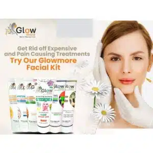 Glow More Whitening Facial Kit (200ml) Pack of 6 Combination
