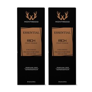 Montwood Essential Rich Perfume (120ml) Combo Pack