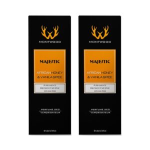 Montwood Majestic African Honey & Vanila Spice Perfume (120ml) Combo Pack