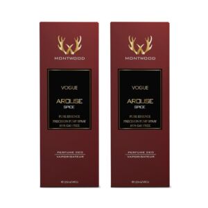 Montwood Vogue Arouse Spice Perfume (120ml) Combo Pack