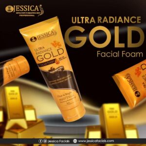 Jessica 24K Gold Ultra Radiance Facial Foam (125ml)