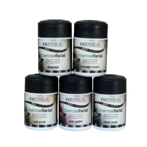 Jessica Charcoal Facial Kit (250gm Each) Pack of 5