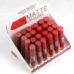 Miss Rose Matte Lipgloss (Pack of 24)