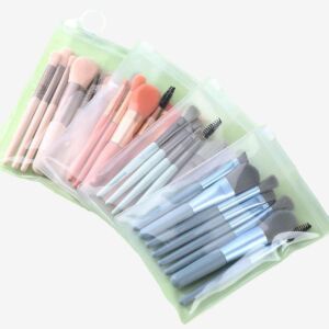 8-Pcs Makeup Brushes Kit With Pouch