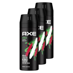 Axe Africa 48H Body Spray (150ml) Pack of 3