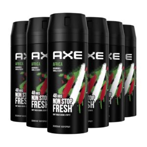 Axe Africa 48H Body Spray (150ml) Pack of 6 Deal