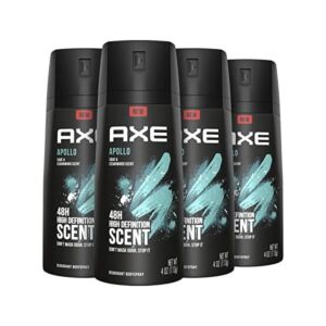 Axe Apollo 48H Body Spray (150ml) Pack of 4 Deal