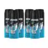 Axe Ice Chill 48H Body Spray (150ml) Pack of 6 Deal