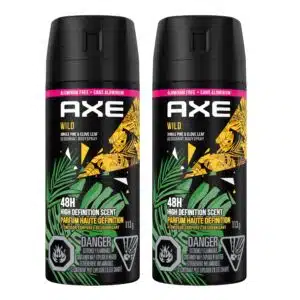 Axe Wild 48H Body Spray (150ml) Combo Pack