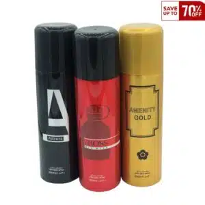 Body Sprays (200ml Each) Indonesia Pack of 3 Deal