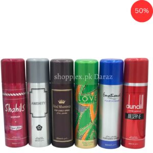 Body Sprays (200ml Each) Pack of 3 Deal Indonesia