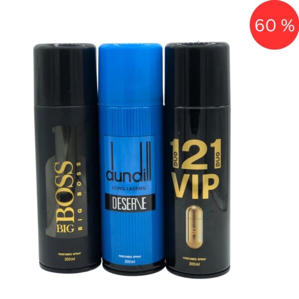 Body Sprays (Pack of 3 Deal) 200ml Each Indonesia